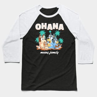 Bluey Ohana Baseball T-Shirt